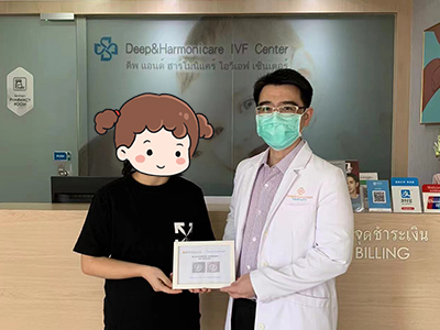 無精子癥患者，通過泰國(guó)第三代試管成功好孕